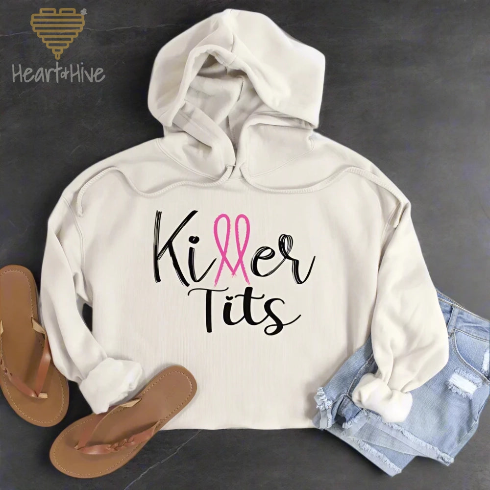 Killer Tits // Crop Hoodie & Crew Fleece // 2 COLORS