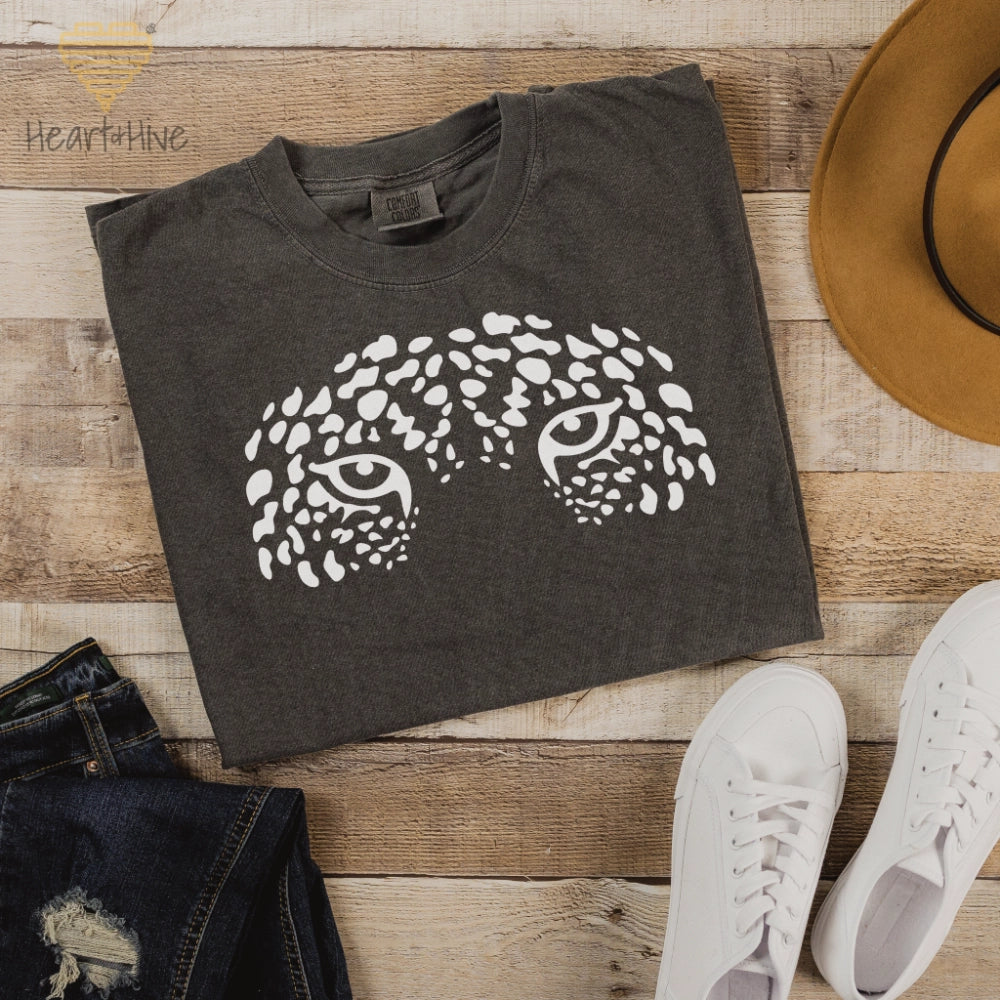 White Jaguar Eyes // Unisex Tee // 2 COLORS